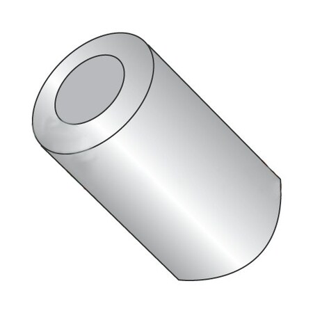 5/16" OD Round Spacers / #10 x 1" / Aluminum/Outer Diameter: 5/16" / Hole Size: #10 / Length: 1" (Carton: 1,000 pcs)
